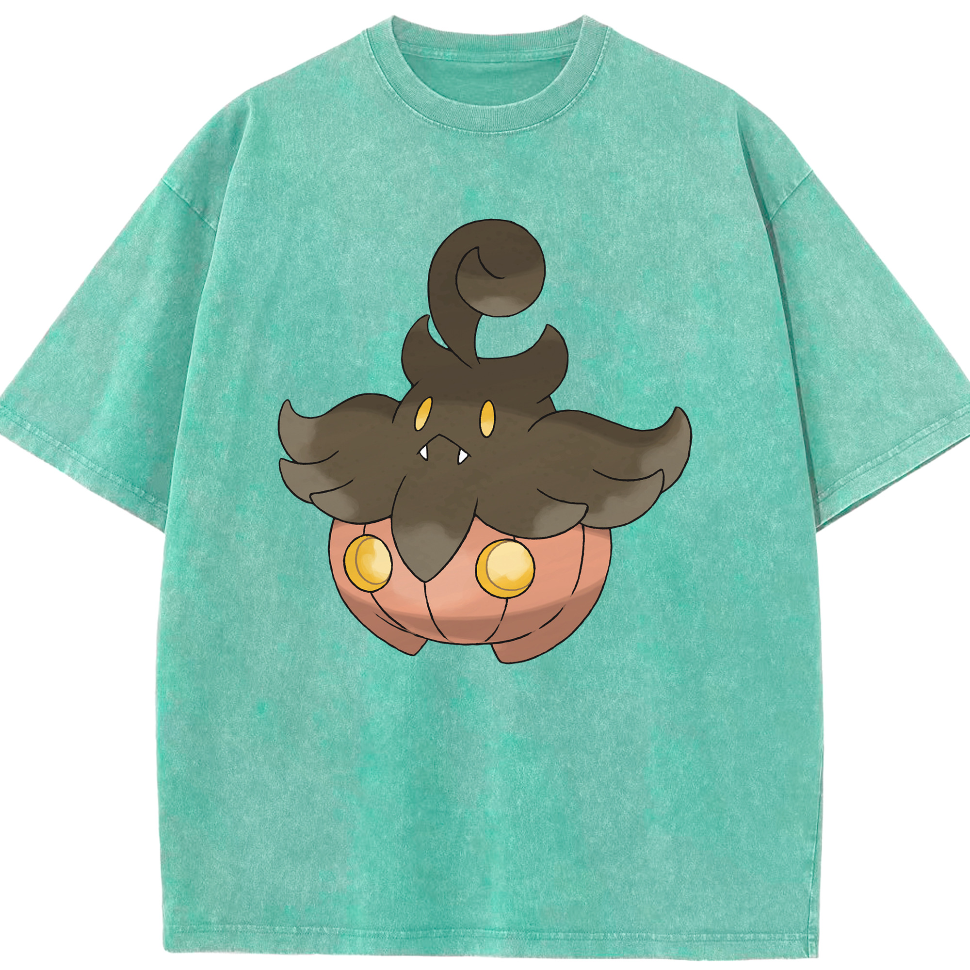 （画像用） ポケットモンスター Pokémon 綿100% ヴィンテージ風 半袖Tシャツ（フロントプリント）